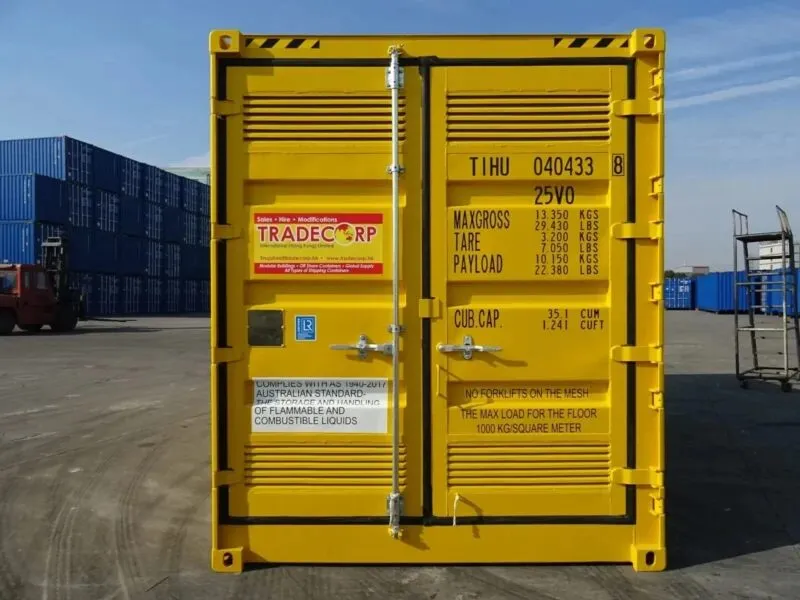 20ft Hazardous Goods Shipping Container