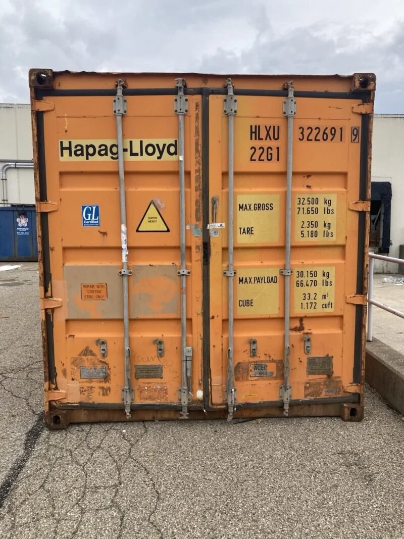 20ft Used ISO Shipping and Storage Container