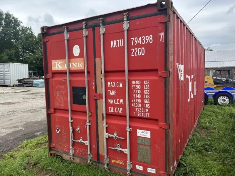 CIMC 20 ft Used Shipping Container CCR18113