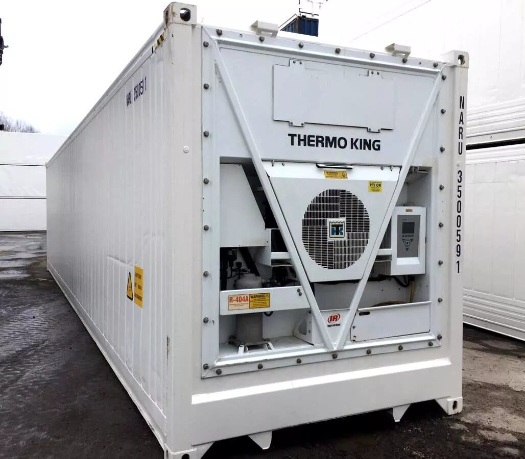 40ft High Cube Mobile Freezer Reefer Container -40°C