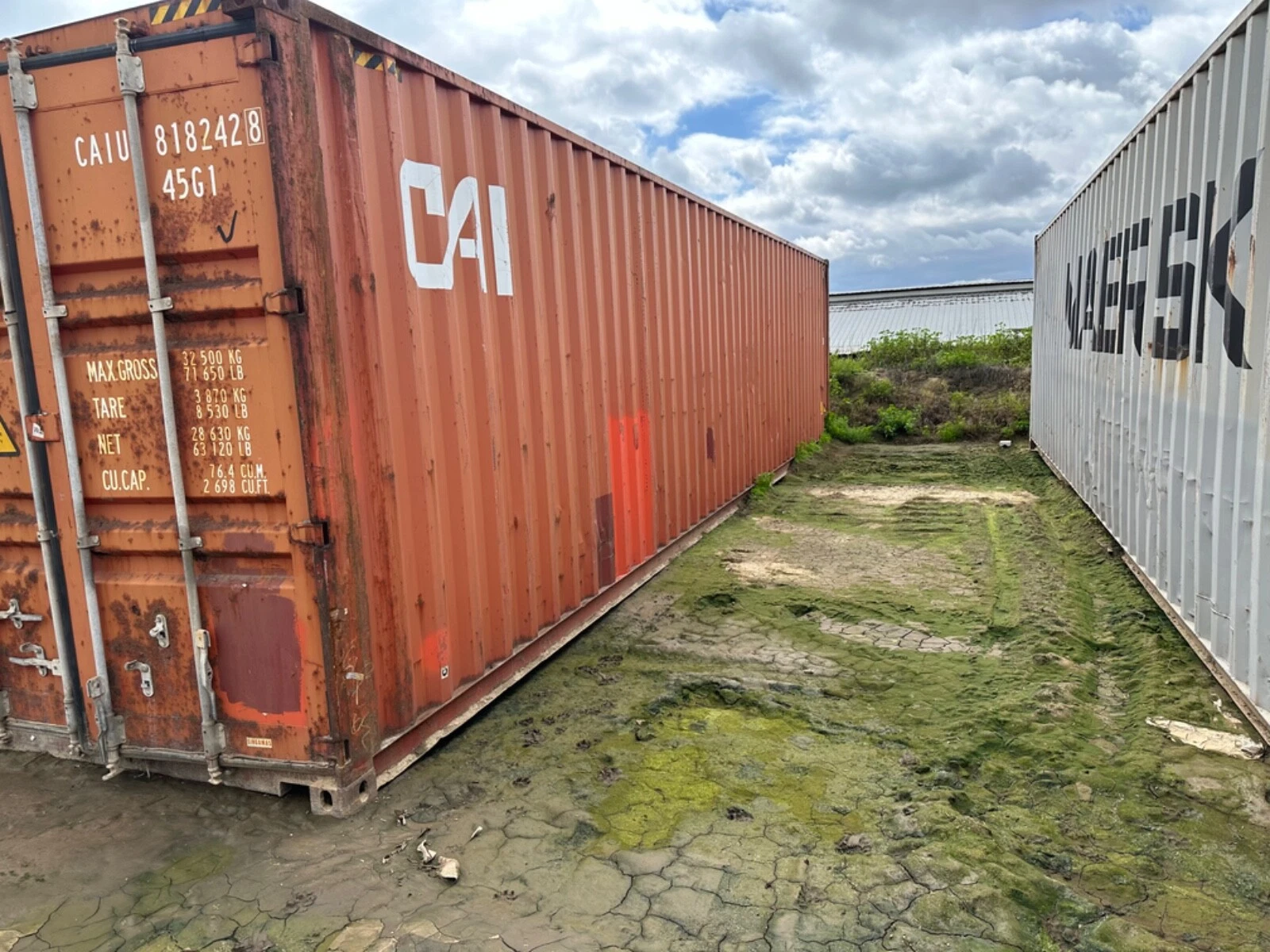 Used 40ft Steel Storage Container