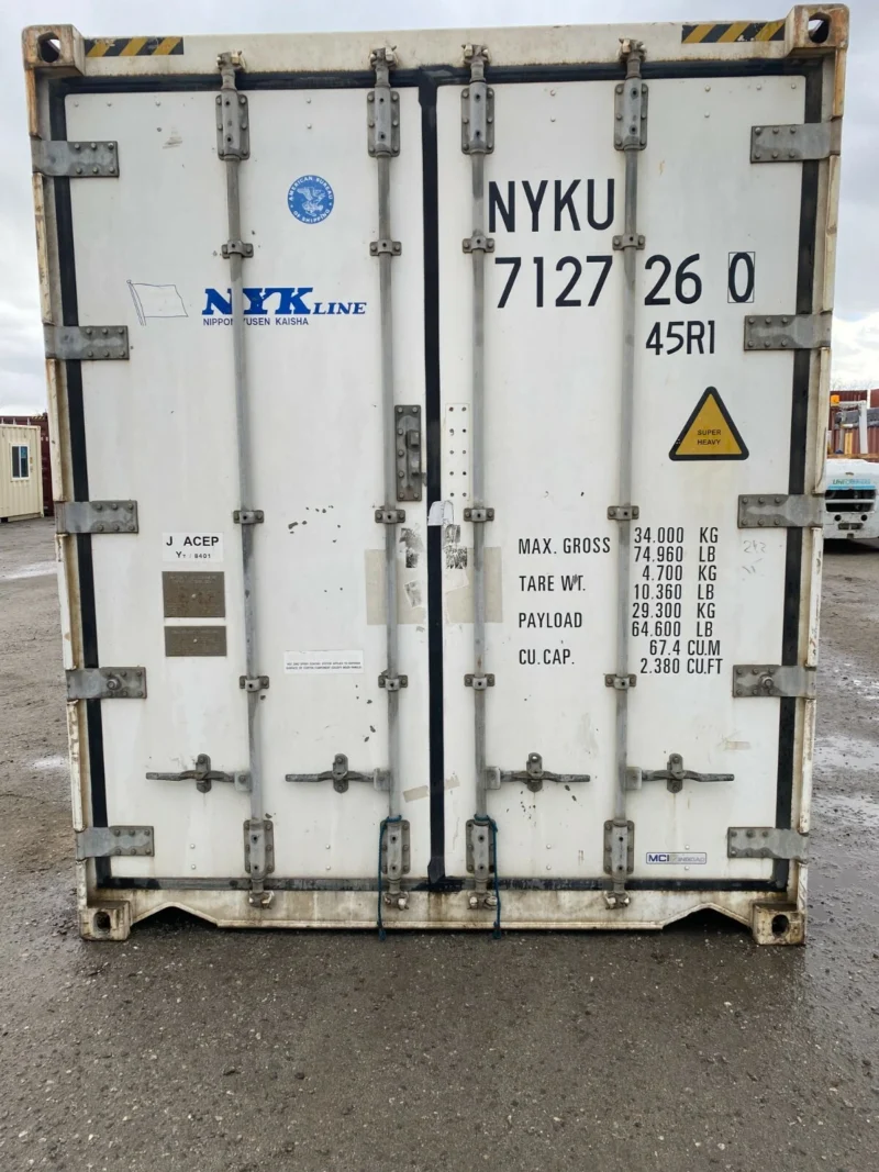 40 ft High Cube Non-Working Reefer Shipping Container