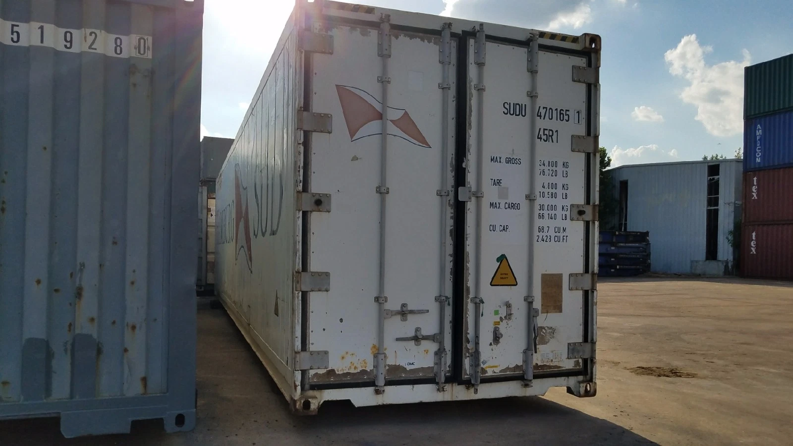40ft High Cube Refrigerated Shipping Container