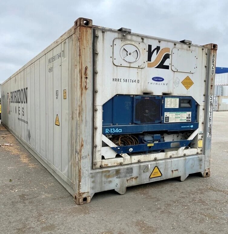40ft High Cube Non-Working Reefer Container