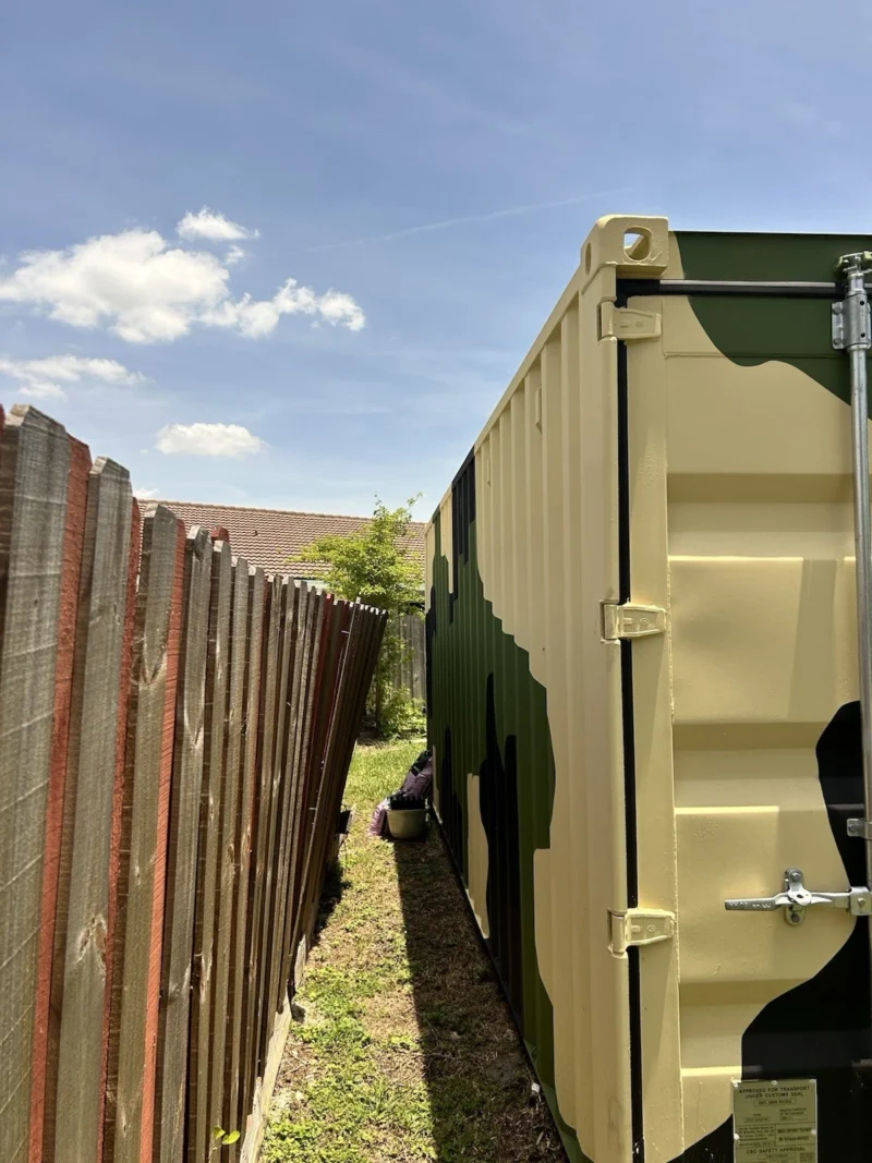 20ft Camouflage Storage Container