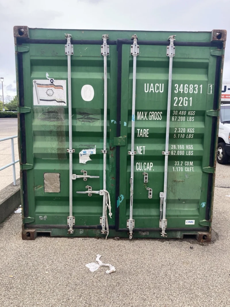 20ft Used ISO Shipping and Storage Container