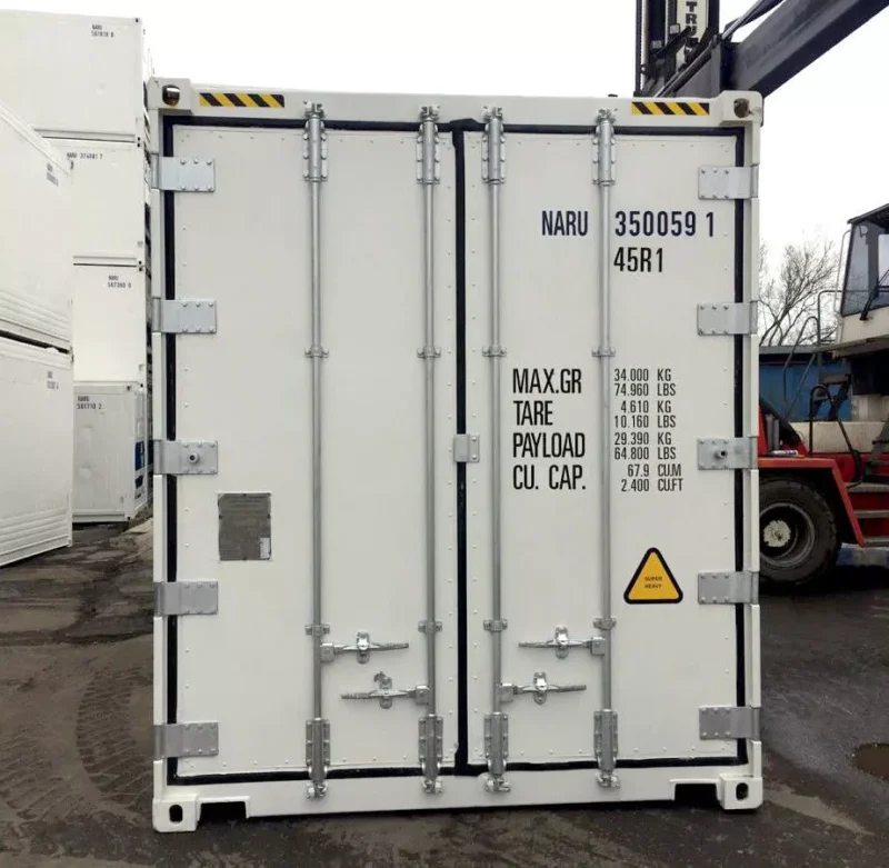 40ft High Cube Mobile Freezer Reefer Container -40°C