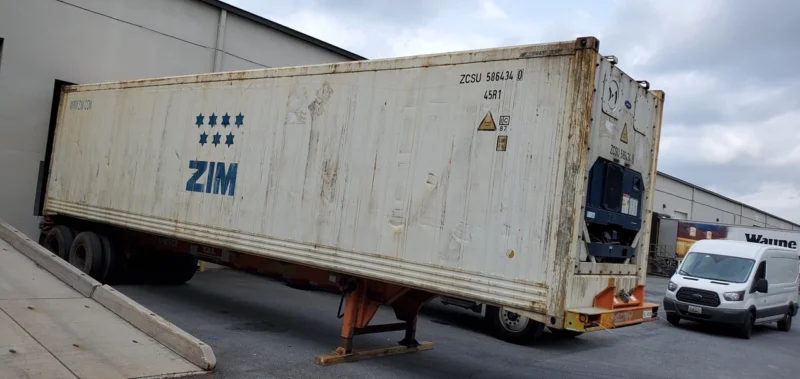 40ft High Cube Non-Working Reefer Container