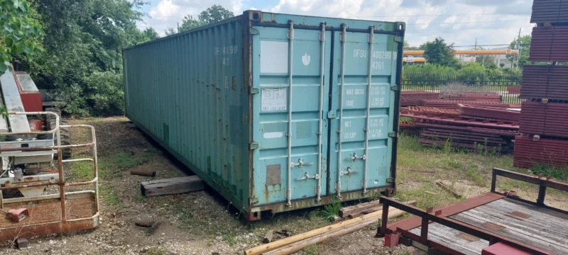 Used Watertight 40ft Shipping Container Blue