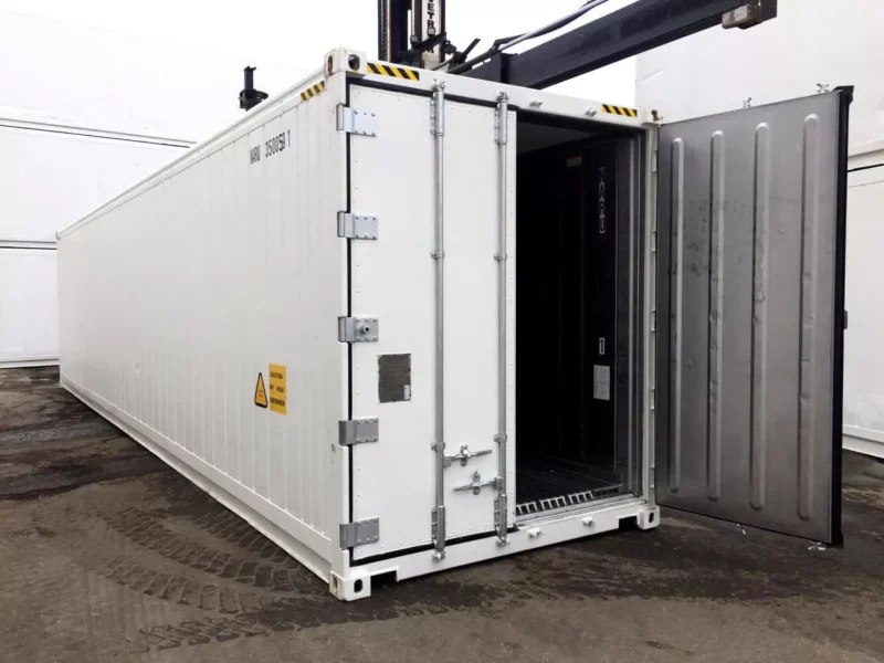 40ft High Cube Mobile Freezer Reefer Container -40°C