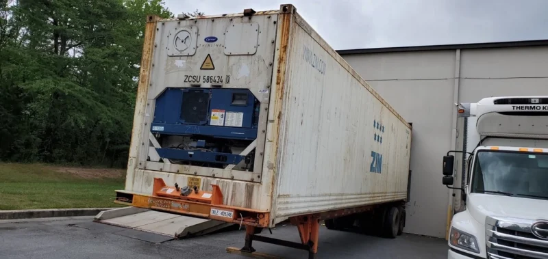40ft High Cube Non-Working Reefer Container