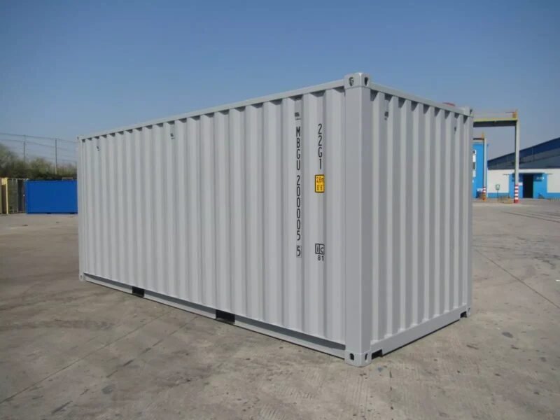 New Build 20ft Shipping Container Gray