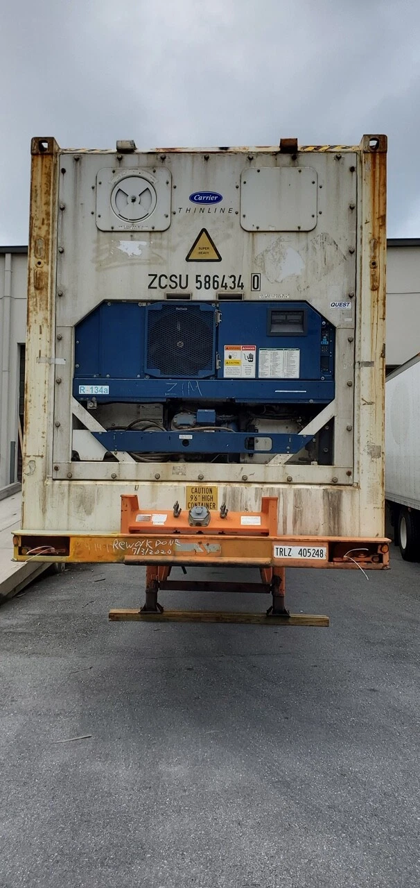 40ft High Cube Non-Working Reefer Container