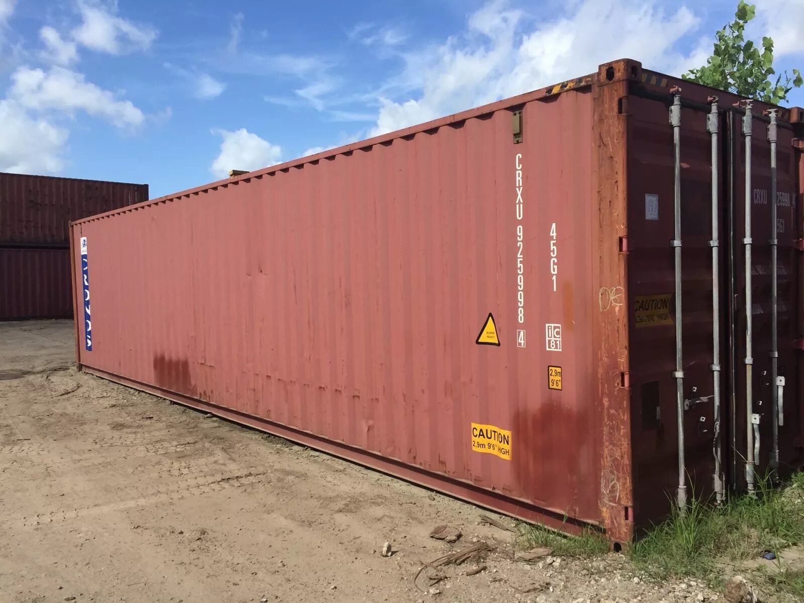 40ft Used High Cube Shipping Storage Container