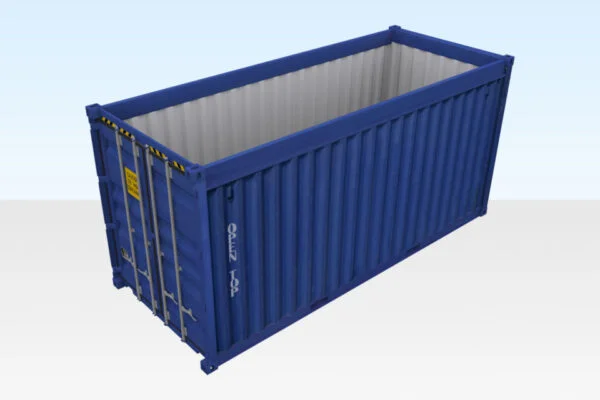 20ft x 8ft Used Open Top Shipping Container